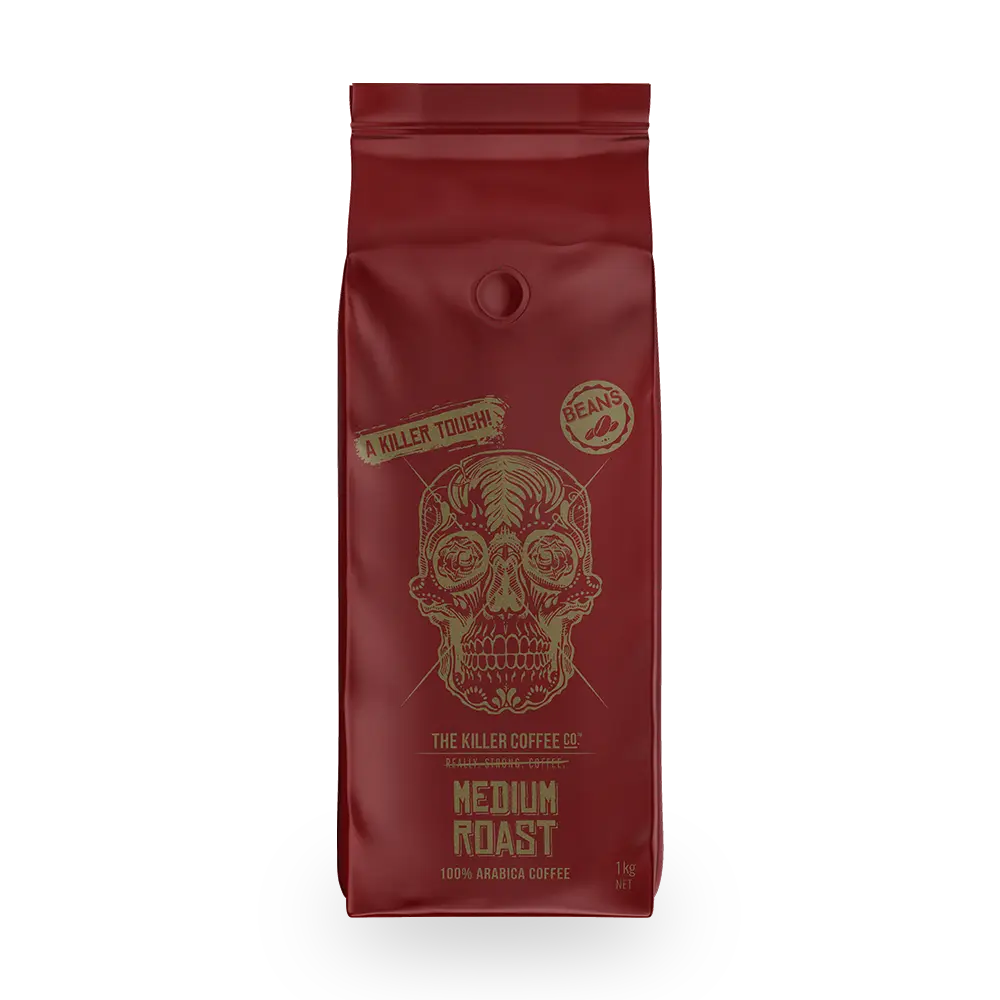 Medium Roast 1kg Killer Coffee Beans