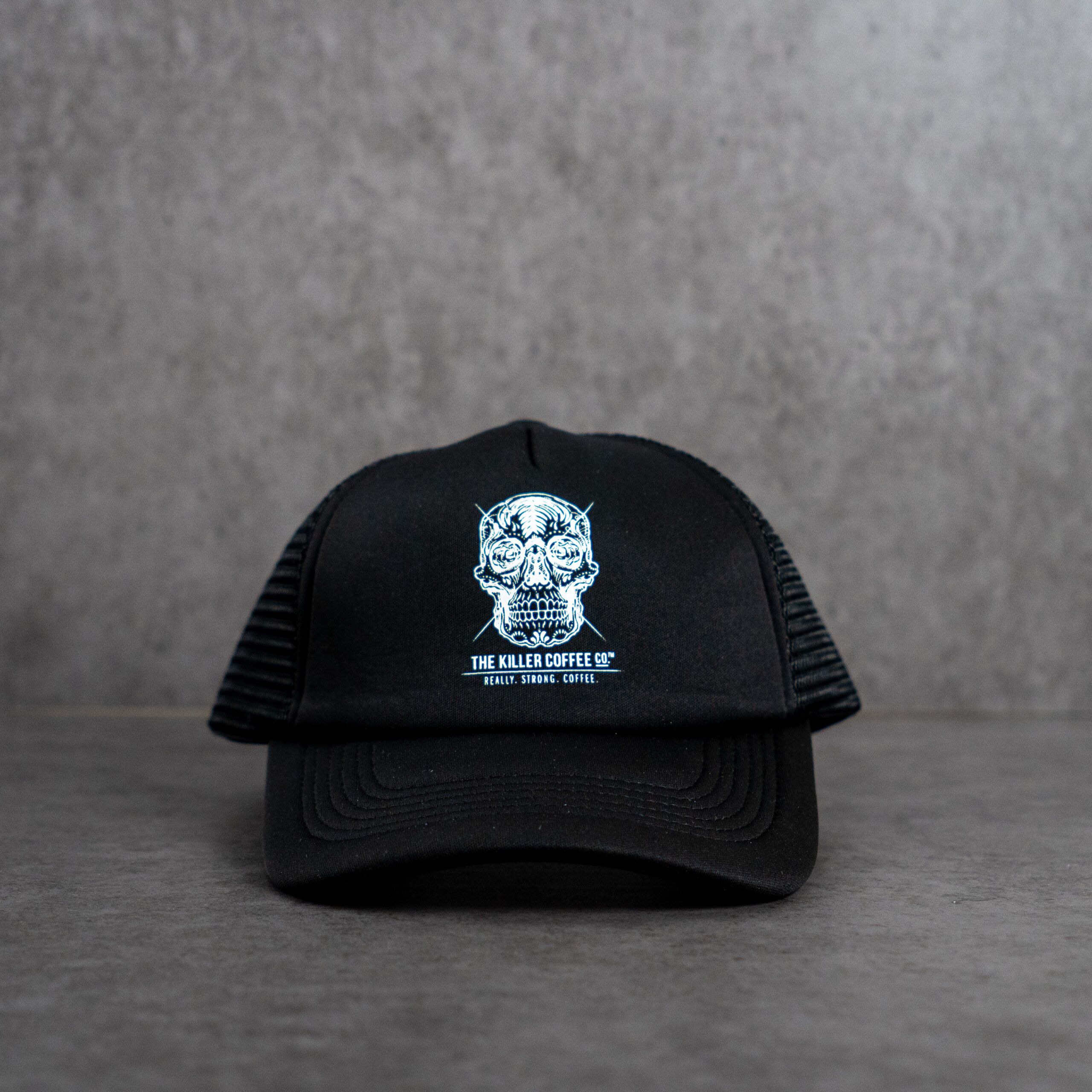 Black Trucker Cap - Image 1