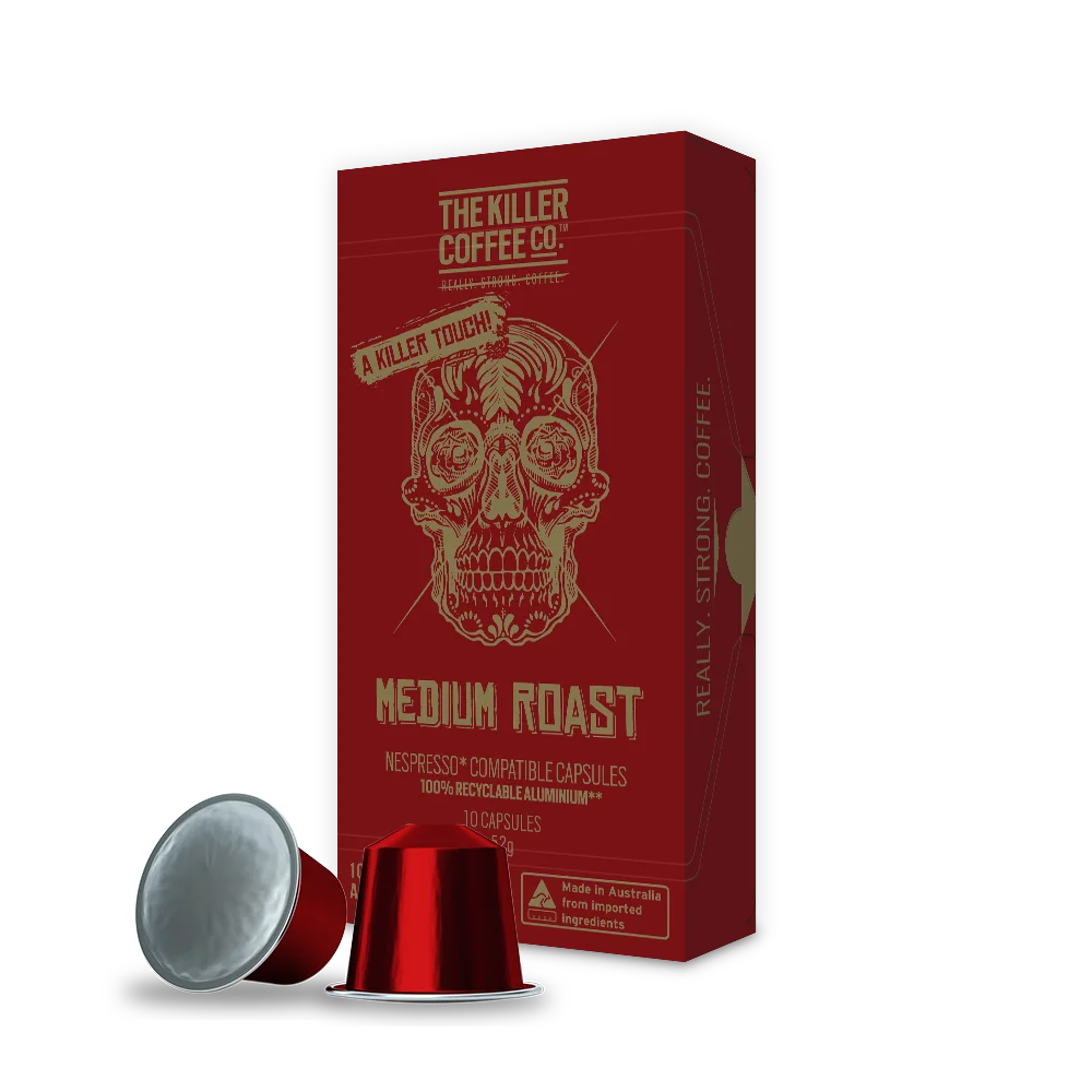 Medium Roast Killer Coffee Nespresso-Compatible Capsules